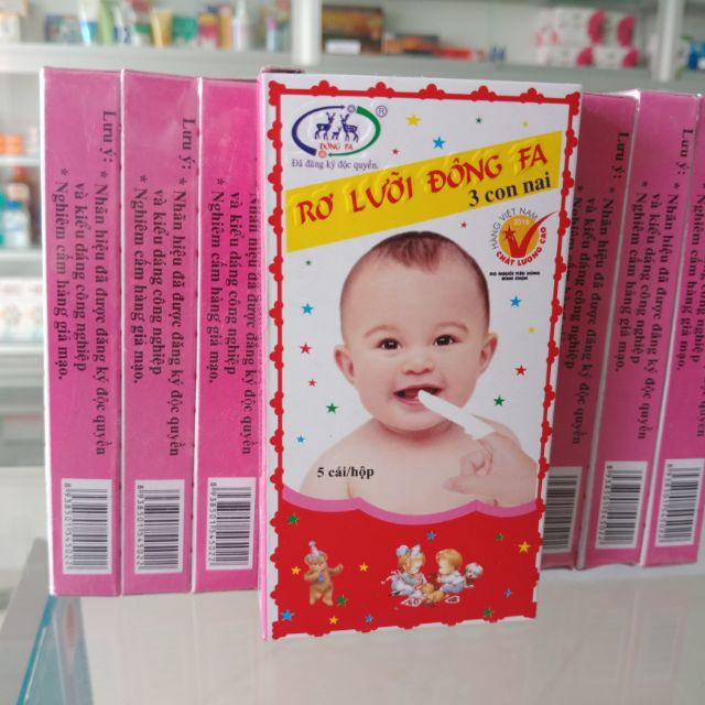 Gạc rơ lưỡi Đông Pha ( 1 hộp 5 cái)