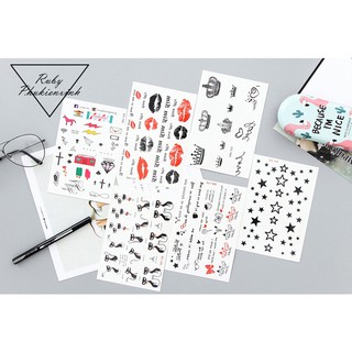 Hình Xăm Dán Mini Tattoo- TT1