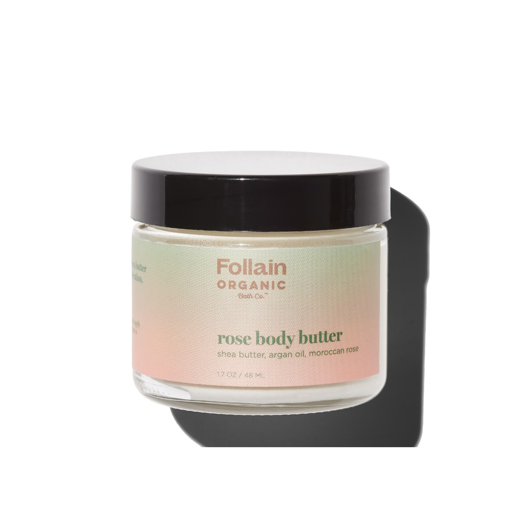 Kem dưỡng thể organic Rose Body Butter 48ml