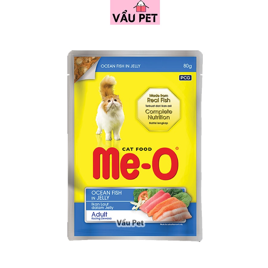 Pate mèo Me-o 80g - Pate cho mèo con, mèo lớn đầy đủ dinh dưỡng