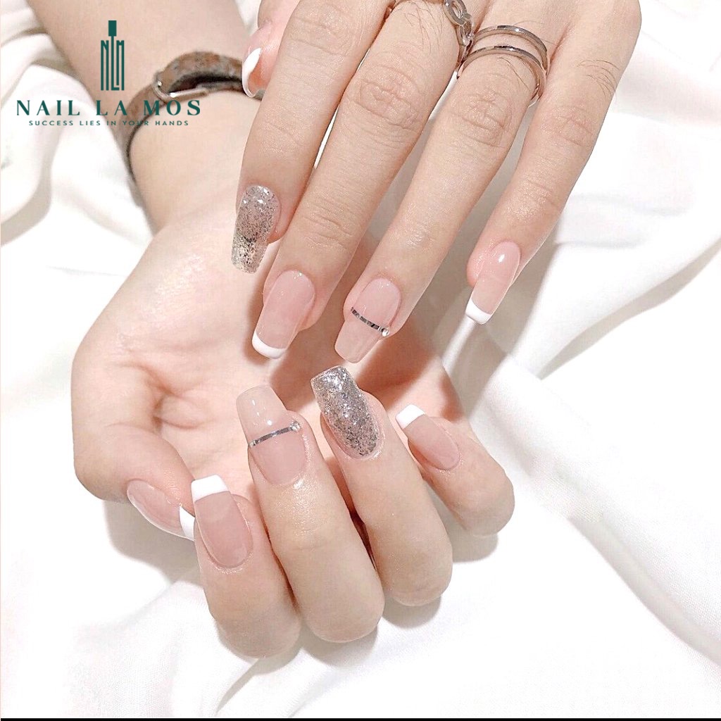 Set cuộn line nails - Dây line kim tuyến nhũ trang trí móng tay màu sắc đa dạng