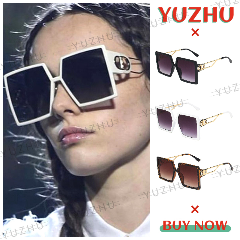 Kính mát gọng vuông oversize thiết kế thời trang cho nữ