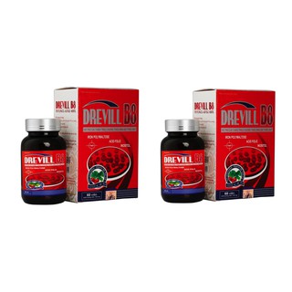 (CHÍNH HÃNG) COMBO 2 HỘP VIÊN UỐNG BỔ MÁU DREVILL B8 LỌ