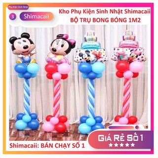 BỘ TRỤ BÓNG 1,2 MÉT LÀM CỔNG CHÀO, 2 BÊN LỐI ĐI TRANG TRÍ SINH NHẬT GIÁ RẺ