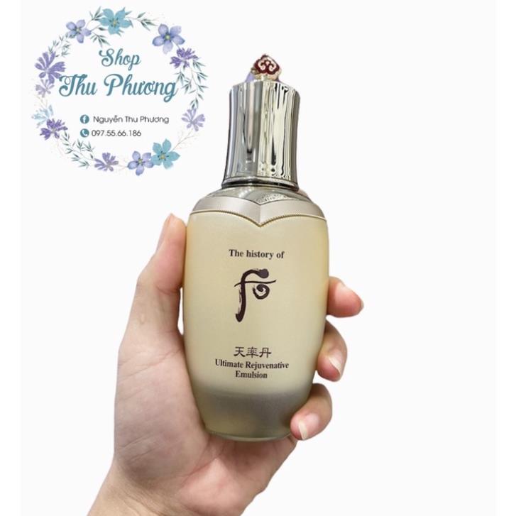 nước hoa hồng sữa dưỡng tái sinh da Whoo Ultimate Rejuvenative ( tách set)