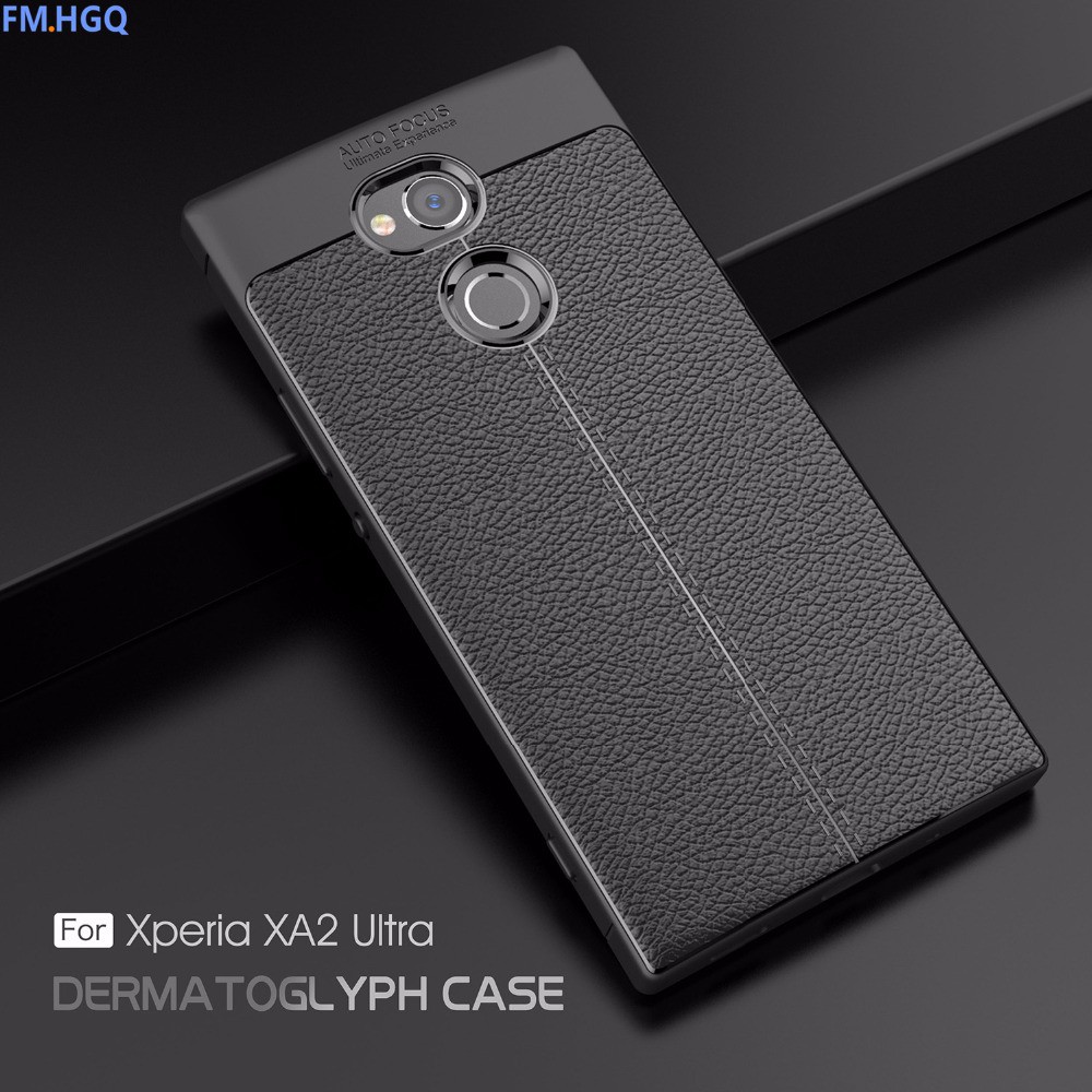 Ốp Lưng Sony XA2 Ultra dẻo vân da chống sốc