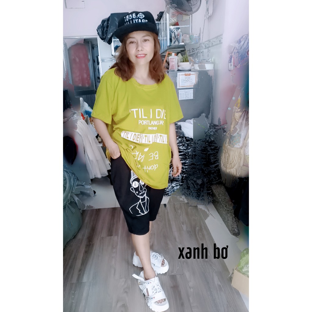 set bộ oversize/bigsize 50-100kg ( nhiều màu)