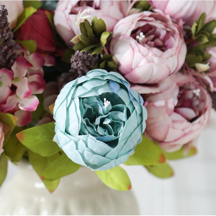 1 chùm hoa mẫu đơn bông lớn