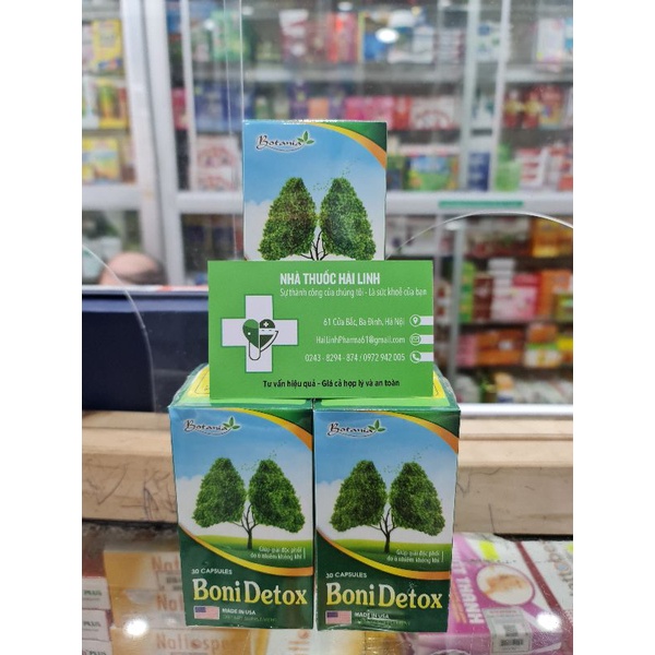 [CHÍNH HÃNG]BoniDetox - Boni Detox Giúp Giải Độc Phổi, Phòng Ngừu Ung Thư Thổi