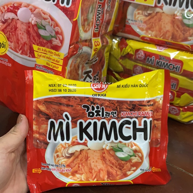 Mì Kim Chi Ottogi Mì Kiểu Hàn Quốc Gói 120g