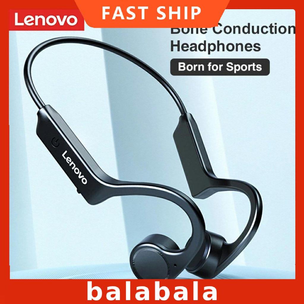[BL]lenovo X4 Bone Conduction Earphone Sport Running Waterproof Wireless Headphone