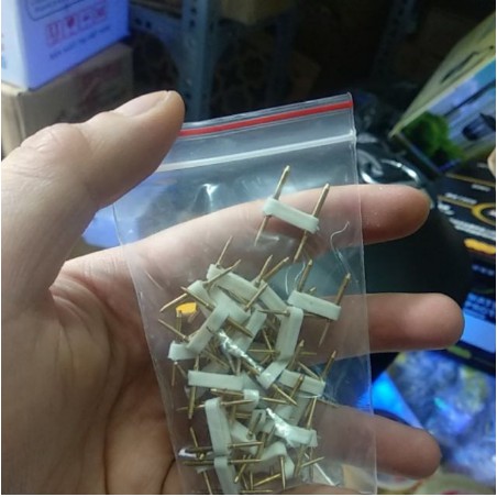 1 mét Led dây 2835, Led đôi sáng Vàng ( Điện 220v )