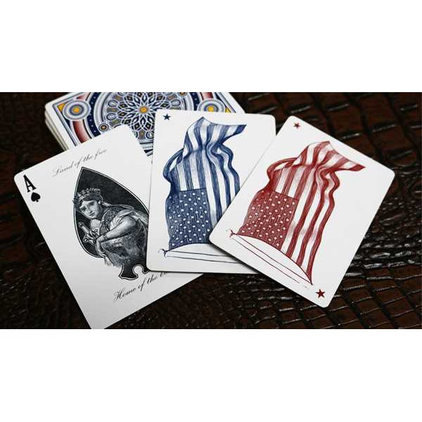 Bài Mỹ ảo thuật bicycle USA cao cấp : Kings Wild Americana Playing Cards