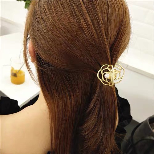 Kẹp tóc hoa hồng - HPK198