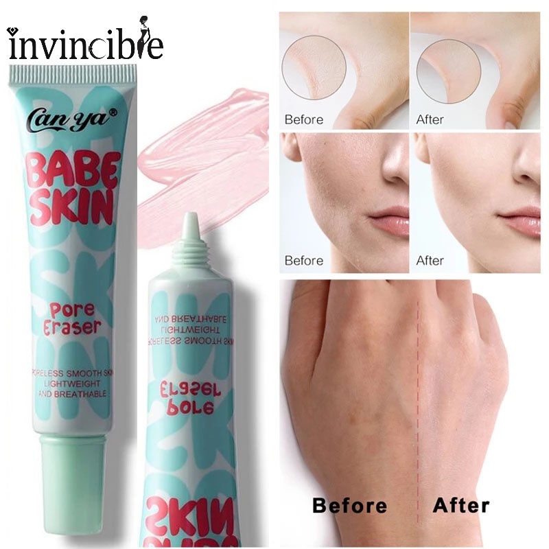 Kem Lót Che Khuyết Điểm Vô Hình Lâu Trôi Dưỡng Ẩm Kiềm Dầu Chống Thấm Nước