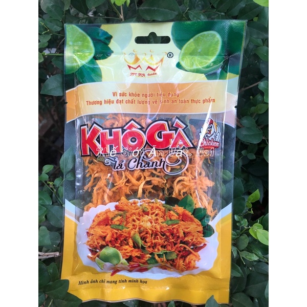Khô Gà lá chanh gói 50g hàng loại 1