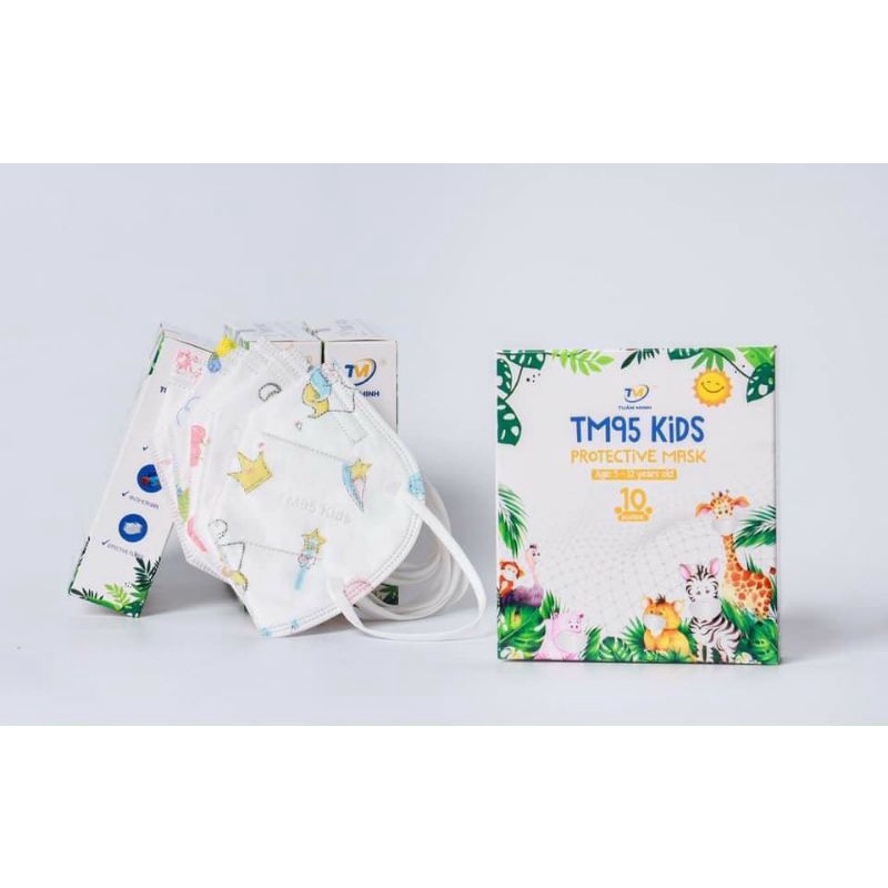 KHẨU TRANG N 95/ TM 95 CHO BÉ YÊU HÀNG ĐẸP CHẤT LƯỢNG TẠO CHO BÉ CẢM GIÁC DỄ CHỊU KHI SỬ DỤNG