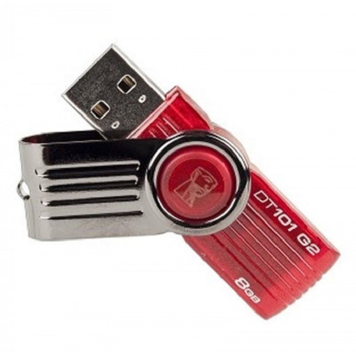[Mã ELFLASH3 hoàn 10K xu đơn 20K] USB 8G Kingston Công ty
