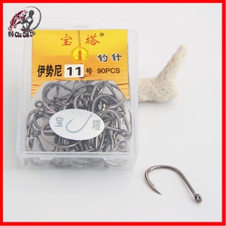 ] lưỡi câu cá, lưỡi câu đài tháp bằng thép không gỉ siêu bén