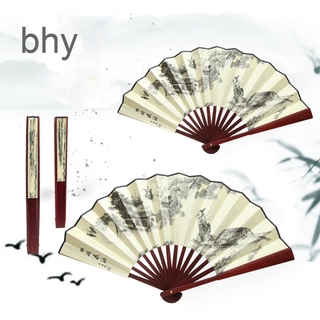 Quạt Múa Gấp Gọn Kiểu Cổ Điển Cá Tính Cho Nam