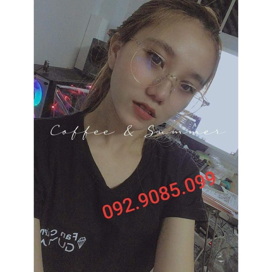 Gọng kính cận dáng kính vừa - kính thời trang 0 độ | BigBuy360 - bigbuy360.vn