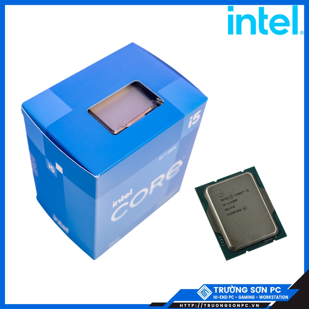 CPU Intel Core i5 12400 (2.5GHz turbo up to 4.4Ghz, 6 Cores 12 Threads, 18MB Cache, 65W) | Full Box Nhập Khẩu