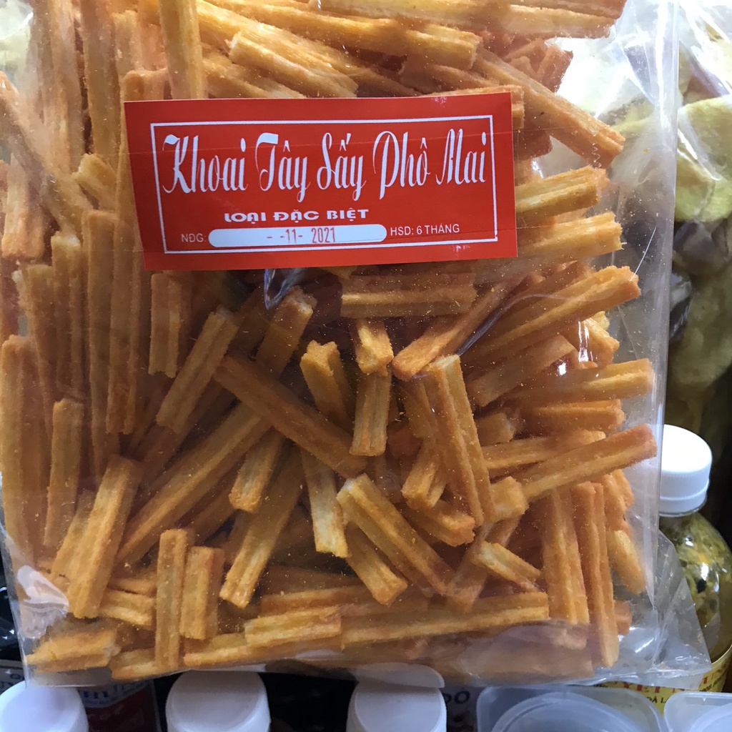 500 Gram Khoai Tây Sấy Phô Mai Đà lạt