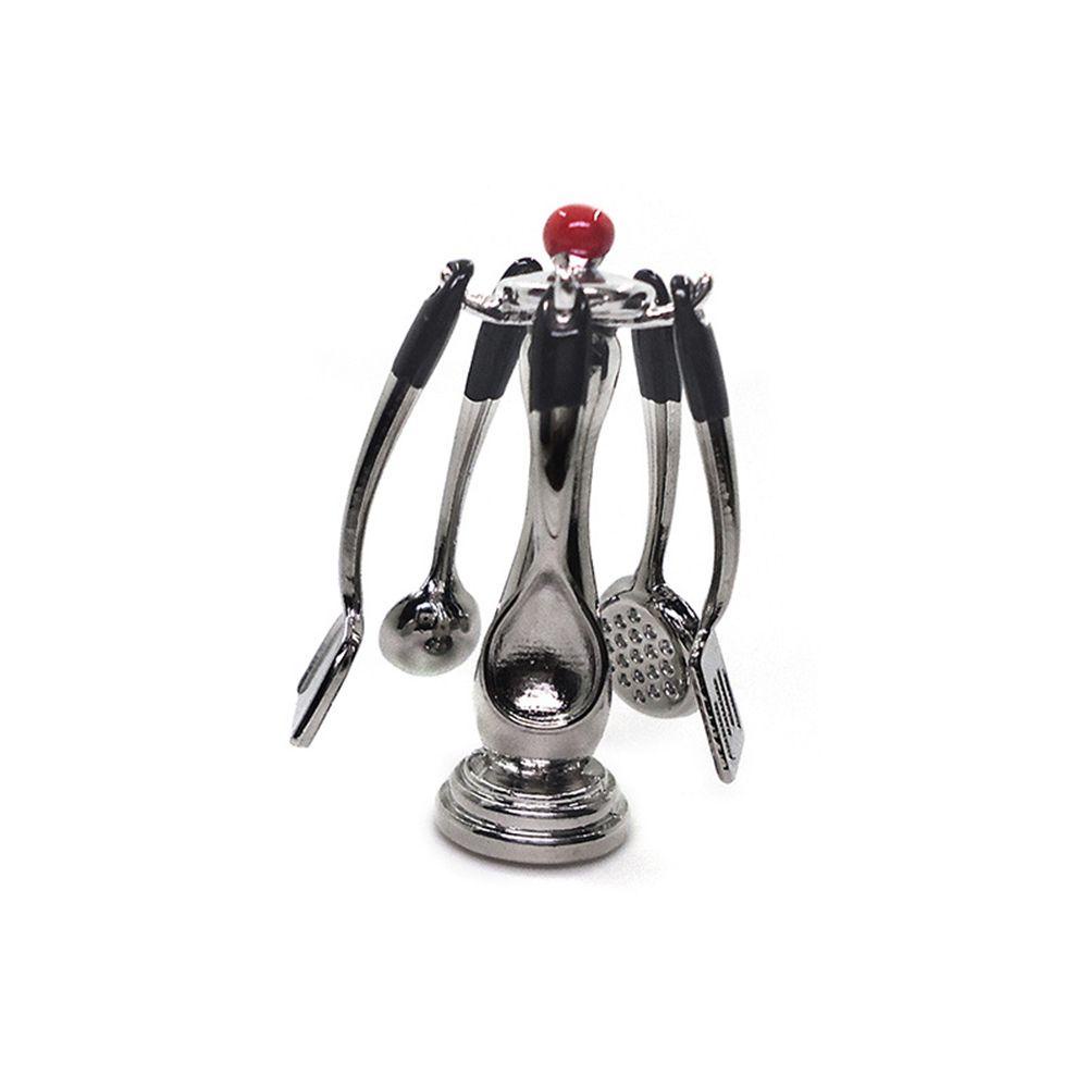 Bộ Muỗng Nĩa Trang Trí Nhà Búp Bê Tỉ Lệ 1: 12