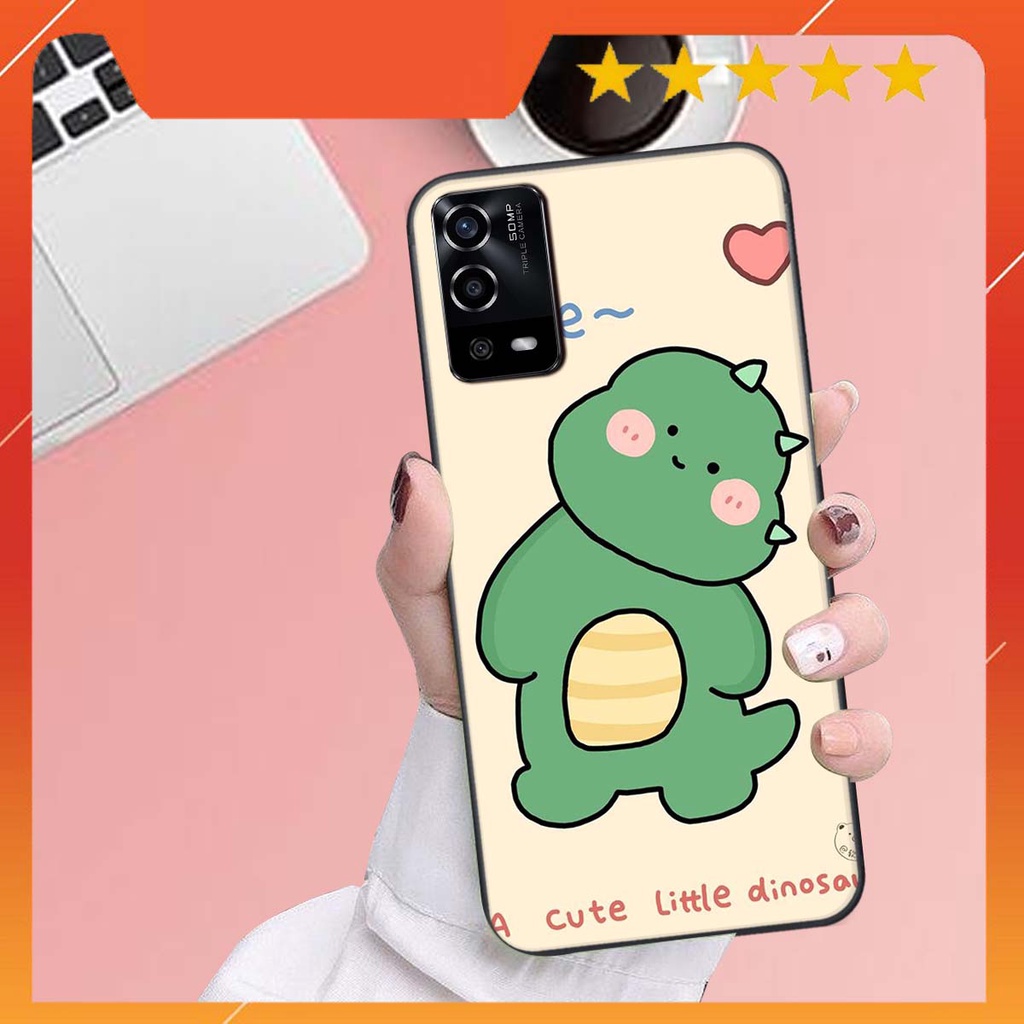 Ốp lưng Oppo A55 in hình khủng long , gấu nâu xinh xắn, siêu cute  mà còn vô cùng RẺ -ĐẸP