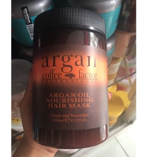 Kem ủ hấp argan oil factor phục hồi hư tổn 1000ml