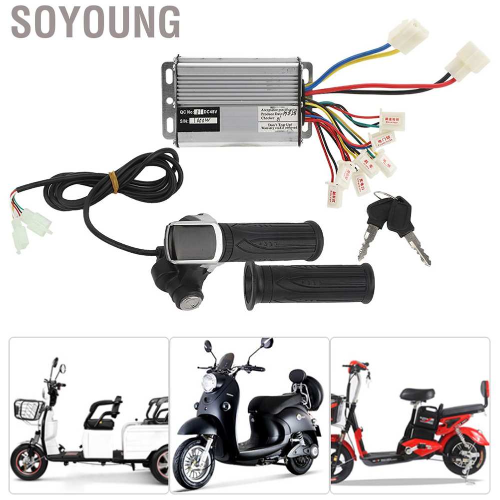 Bộ Điều Khiển 48v 1000w Kèm Khóa Cho Xe Điện E-Bike