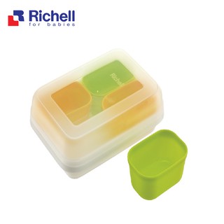 Bộ chia thức ăn 2 màu Richell RC49700