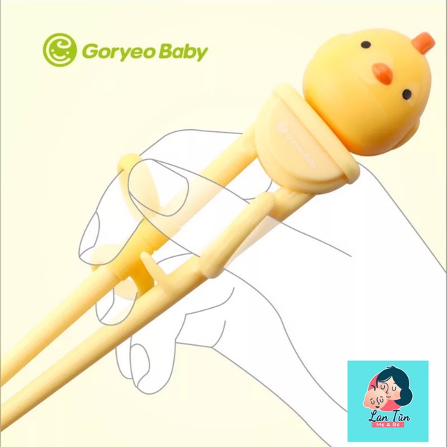 Đũa tập gắp Goryeo Baby - an toàn tiện dụng cho bé