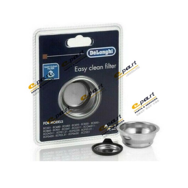 Giỏ lọc Delonghi EC 680 685 820. PHIN LỌC 2 TÁCH PHI 61.5 X 26.5MM