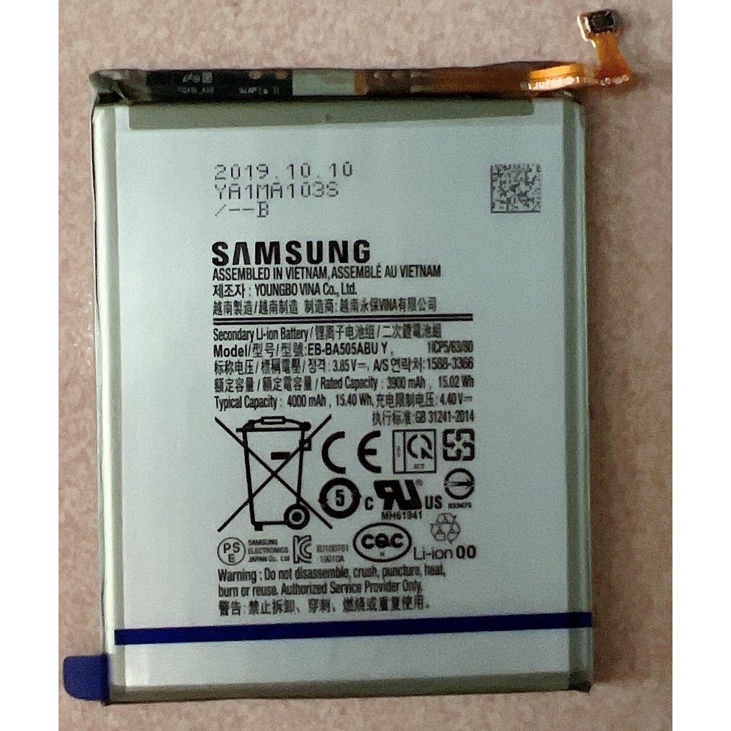 Pin Samsung Chính Hãng Galaxy A20 2019 / A30 2019 / A30s 2019 / A50 2019 / A50S 2019  BA505ABU 4000mAh