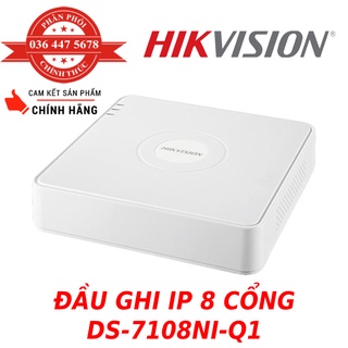 Đầu ghi hình camera IP 8 kênh HIKVISION DS-7108NI-Q1 - HÀNG CHÍNH HÃNG