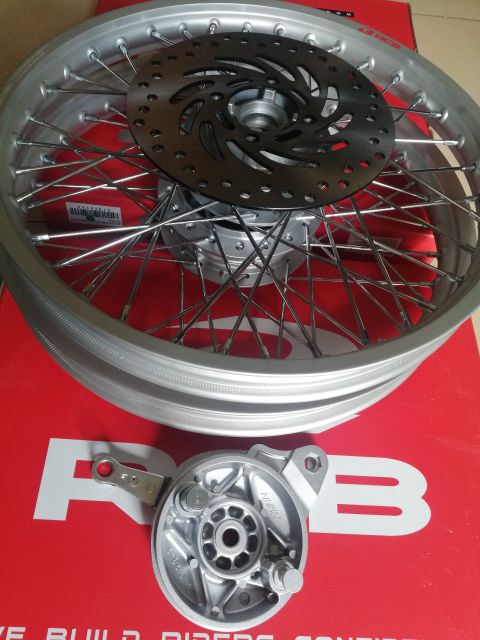 Bánh căm đùm zin wave S110 căm mạ crom niềng RCB full đĩa + má đùm zin msp