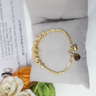 Lắc tay vàng đồng non