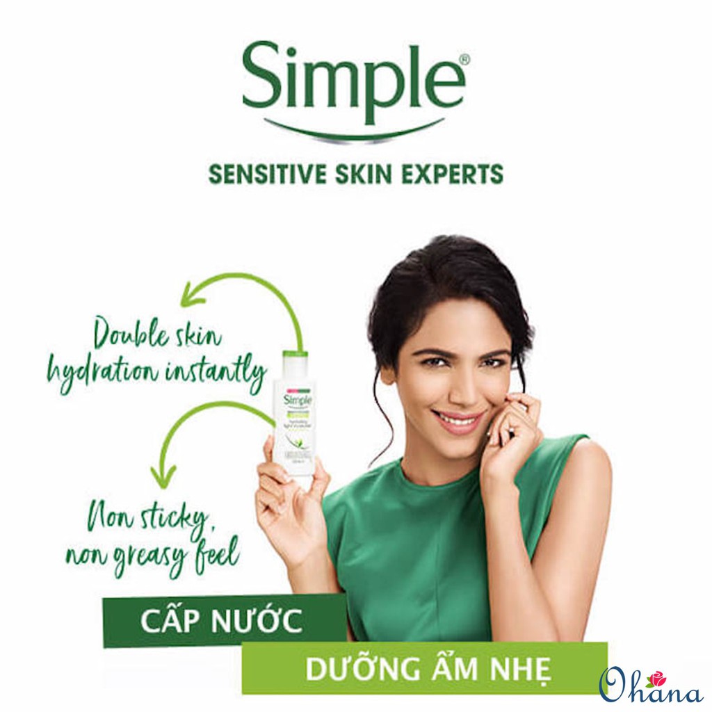 Kem Dưỡng Ẩm Simple Hydrating Light Moisturiser 125ml