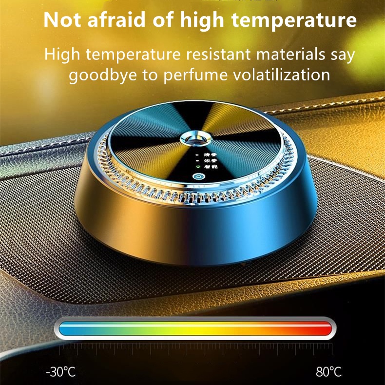 Nước Hoa ô tô  Máy Khuếch Tán Tinh Dầu Tự Động Bằng Nhôm Cho Xe Hơi máy lọc không khí ô tô