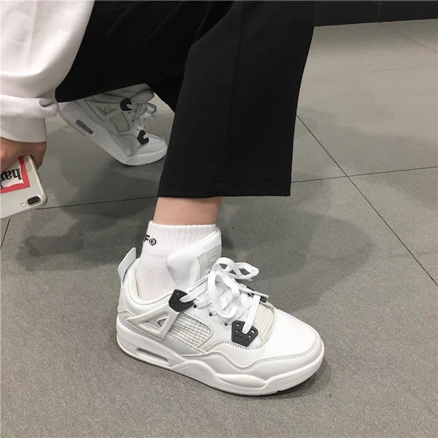 Giày sneakers buộc dây dáng kiểu JD nữ cực chất