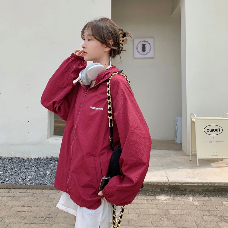 SUXI Áo Khoác Chống Nắng Dáng Rộng Thoáng Khí Thời Trang Mùa Thu Cho Nam Và Nữ