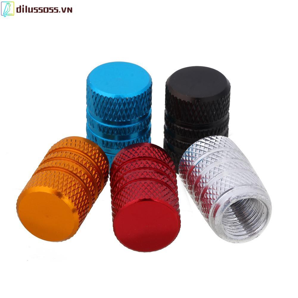 4 Nắp Van Bánh Xe Bằng Hợp Kim Nhôm Dilusss