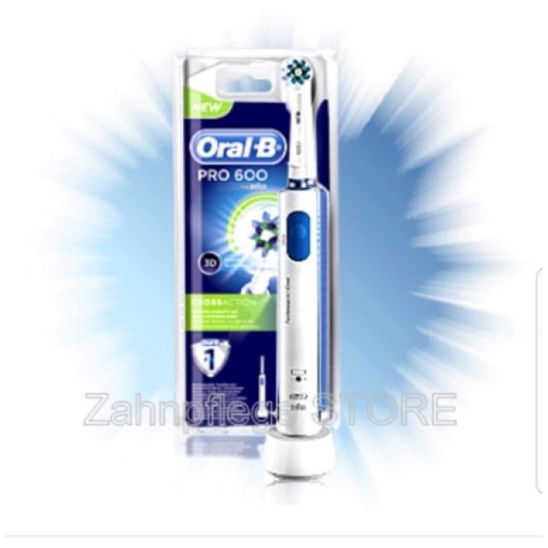 Bàn chải đánh răng điện Oral-B PRO 600

Hãng sản xuất : Oral-B Braun_ Đức