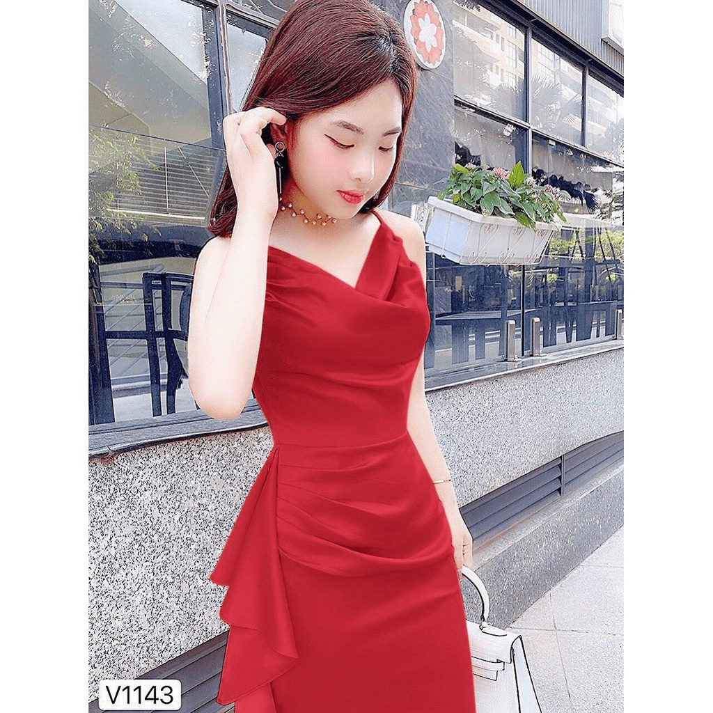Đầm poly 2 da cực xinh siêu tôn dáng cho các chị em KB FASHION
