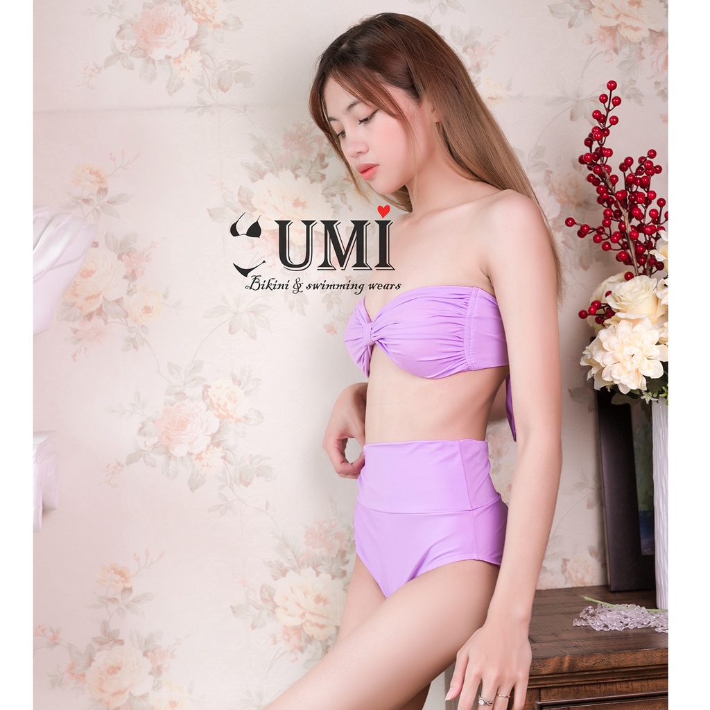 BIKINI 2 mảnh ko kèm áo khoác quần cạp cao-secxy siu sang chảnh-bikinistore