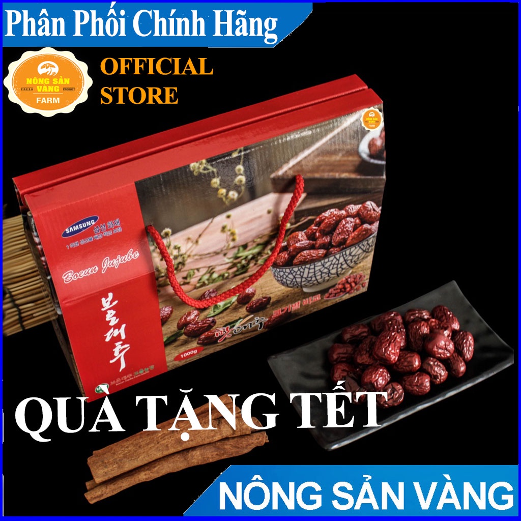 TÁO ĐỎ HÀN QUỐC CAO CẤP 1KG - BOEUN JUJUBE