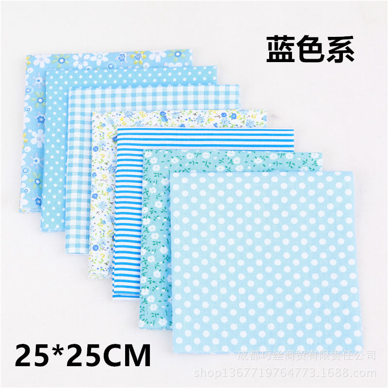 Tấm Vải Cotton Lụa Họa Tiết Hoa Nhỏ Xinh Xắn