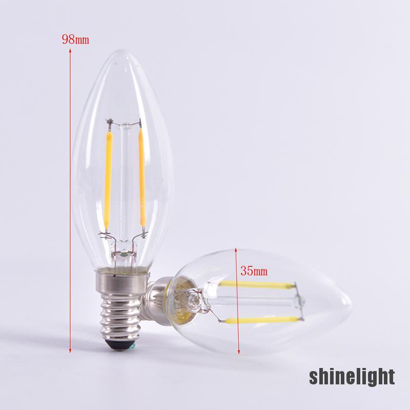 Bóng Đèn Led Kiểu Ngọn Lửa C35 2w / 4w / 6w E14