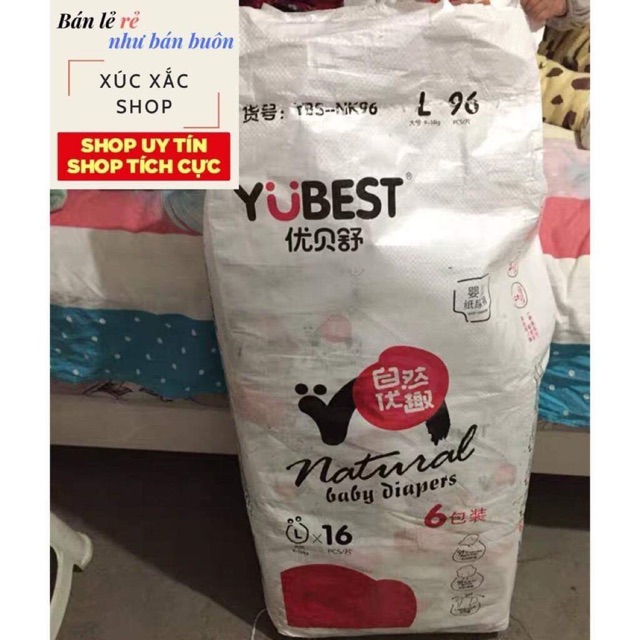 Bỉm quần /dán YUBEST angel nội địa trung S90 dán/ M84 dán/L78 quần/ XL72 quần/ XXL66 quần